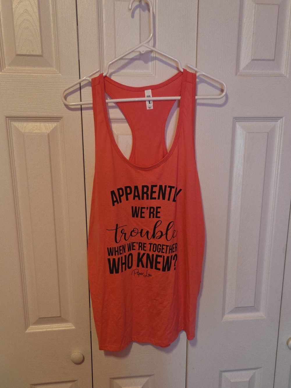 Pink Racerback Tank - Picture 2 of 4